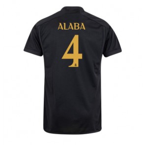 Real Madrid David Alaba #4 Koszulka Trzecich 2023-24 Krótki Rękaw